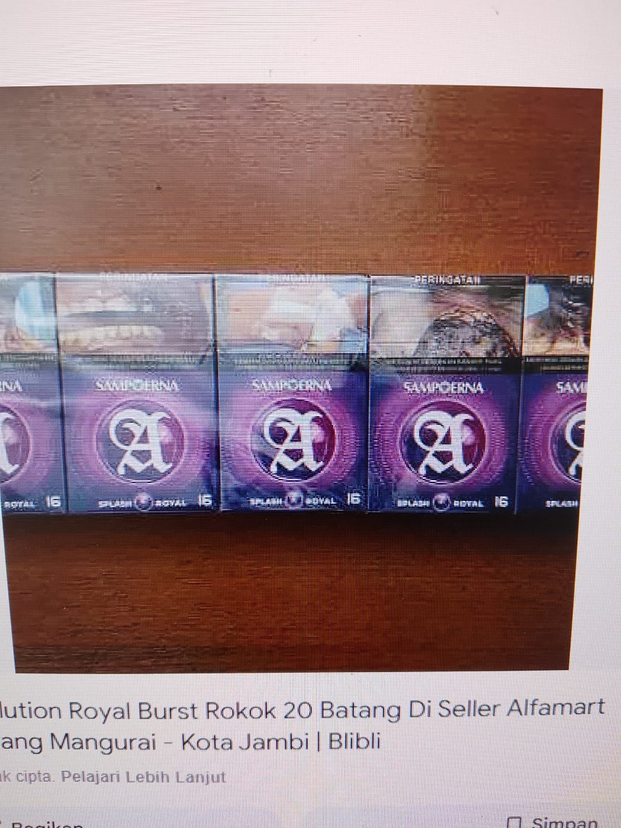Sampoerna avolution brust slop