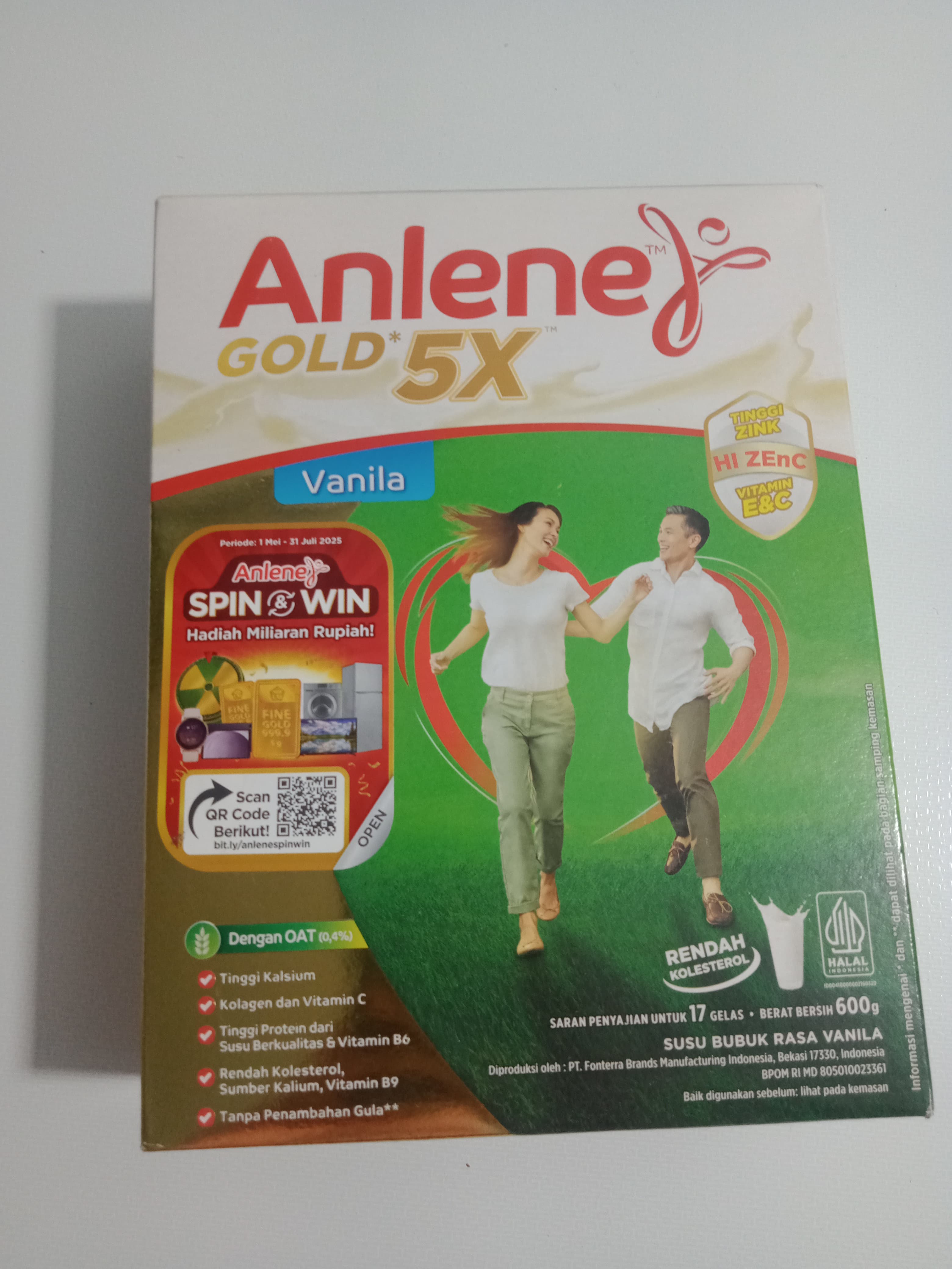 Anline Gold 5x rasa Vanila 600g