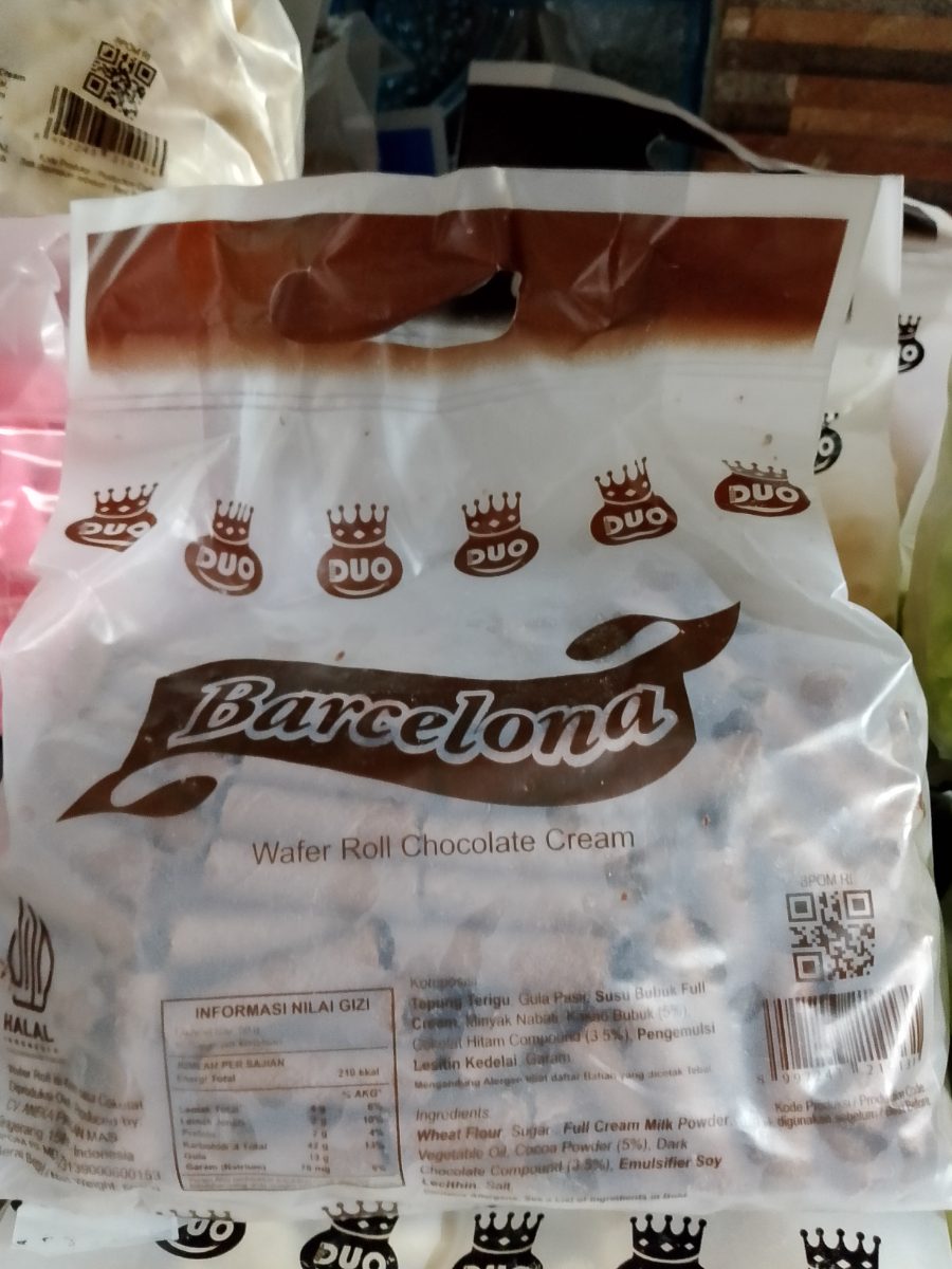 Barcelona wafer chocolate 500g