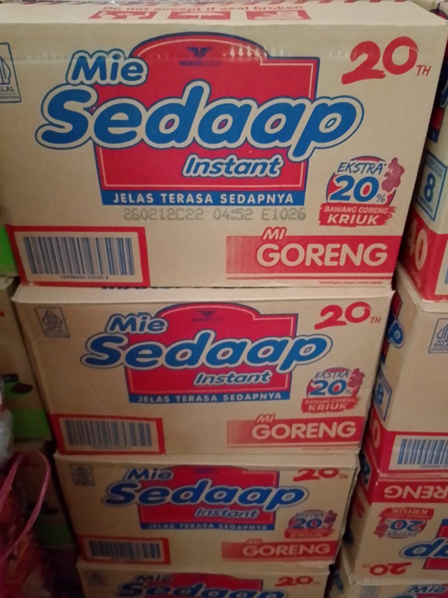 Mie sedap goreng 1 dus isi 40pcs