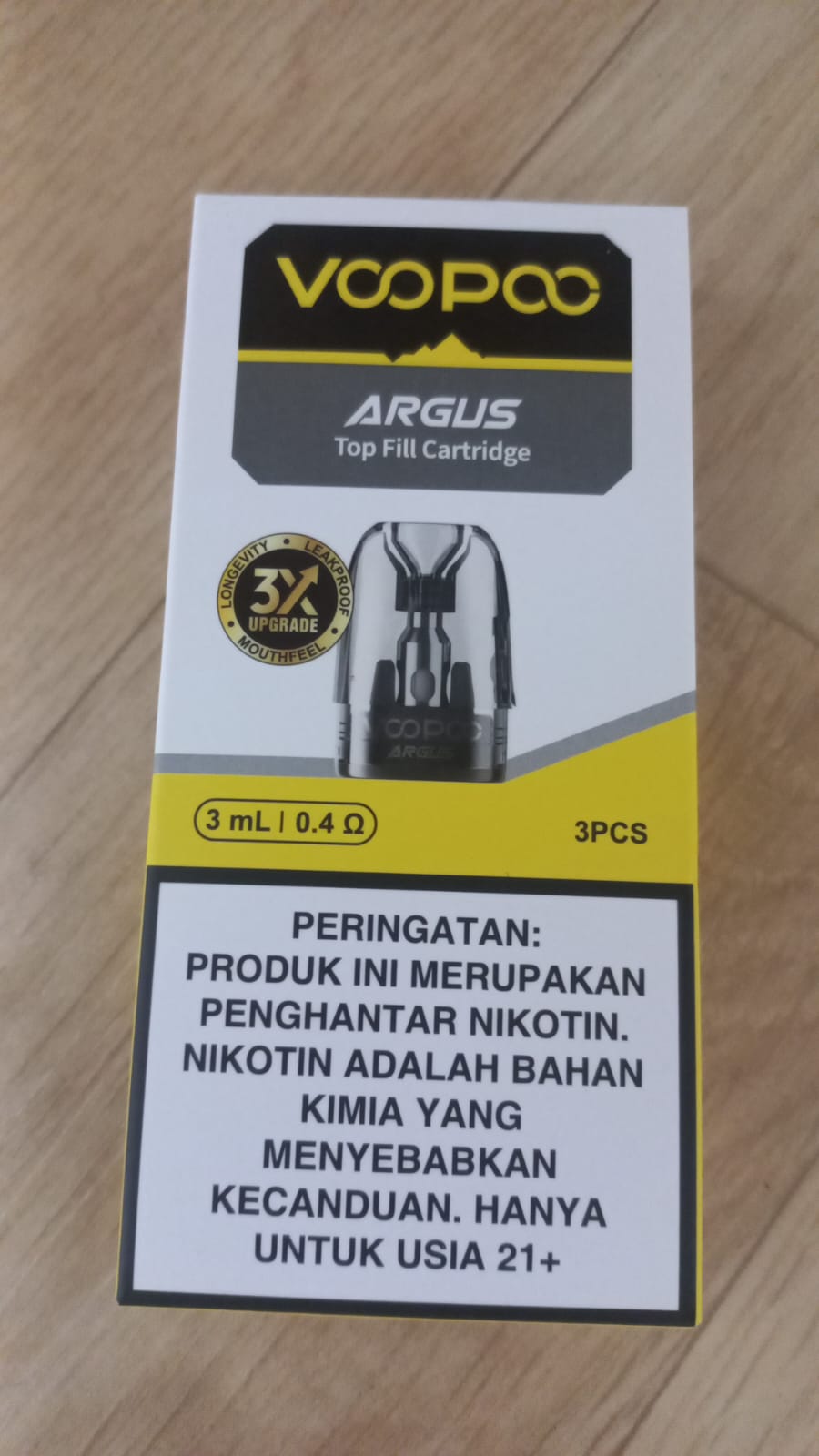 catrid argus pod 0.4 1pak isi 3 pcs