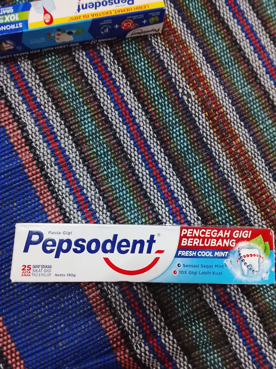 Pepsodent fresh cool mint190g