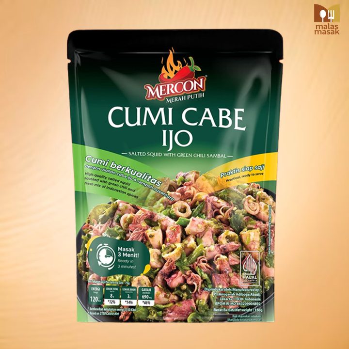 Oseng Mercon Cumi Cabe Ijo