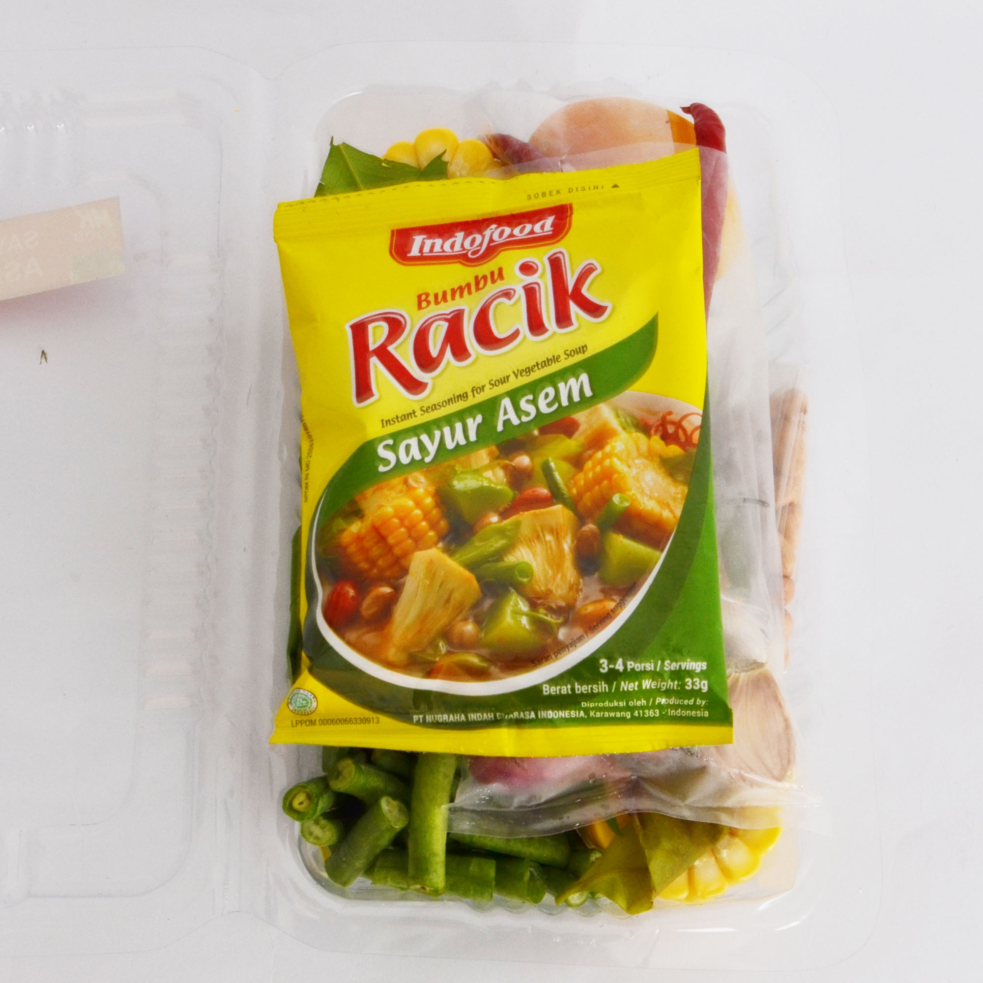 sayur asem paket lengkap