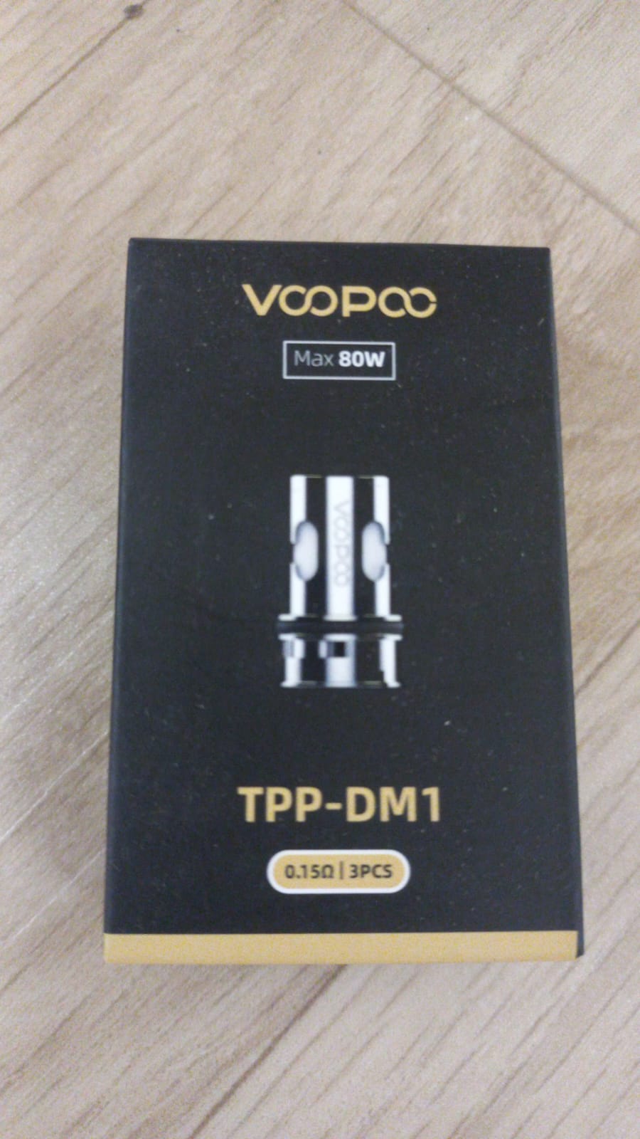 coil voopoo TPP-DM1  0.15 1 pak isi 3 pcs