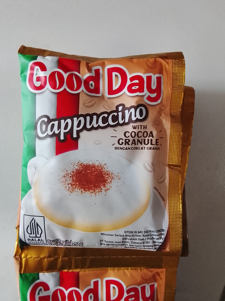 good day cappucino 25 g renteng
