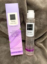 scarlet acne facial wash