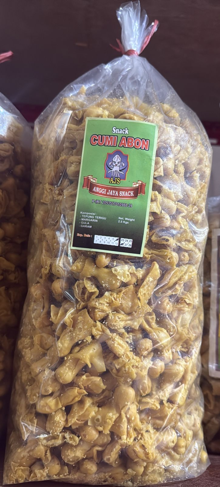 Cumi Abon AJS 1 bal 2.5kg