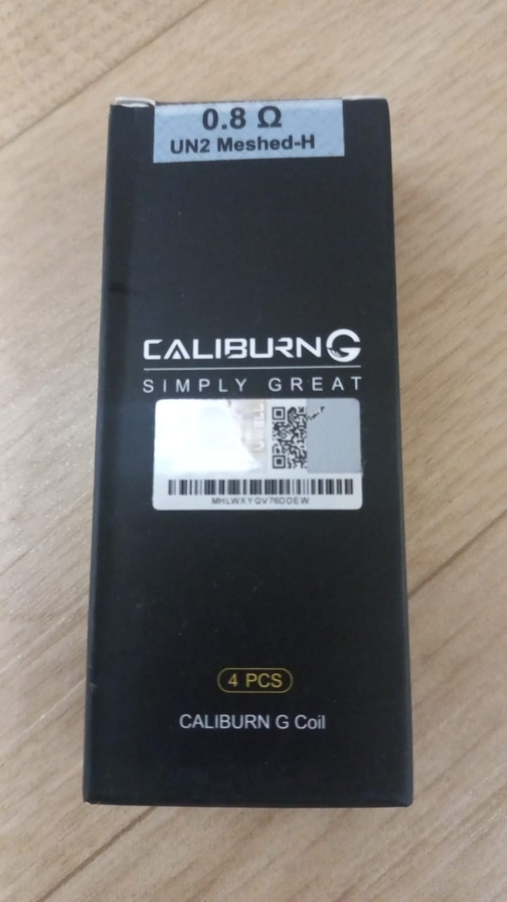 coil caliburn tipe G 0.8 1 pak isi 4pcs