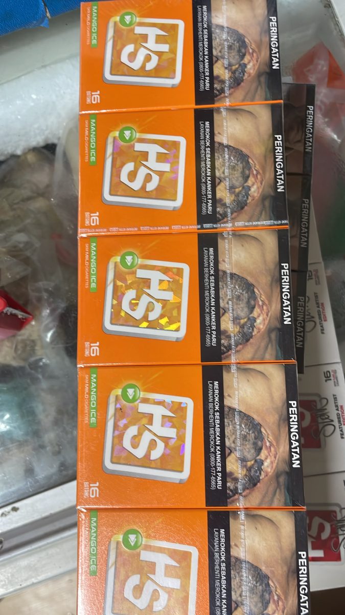 Rokok hs kuning 16 *slop