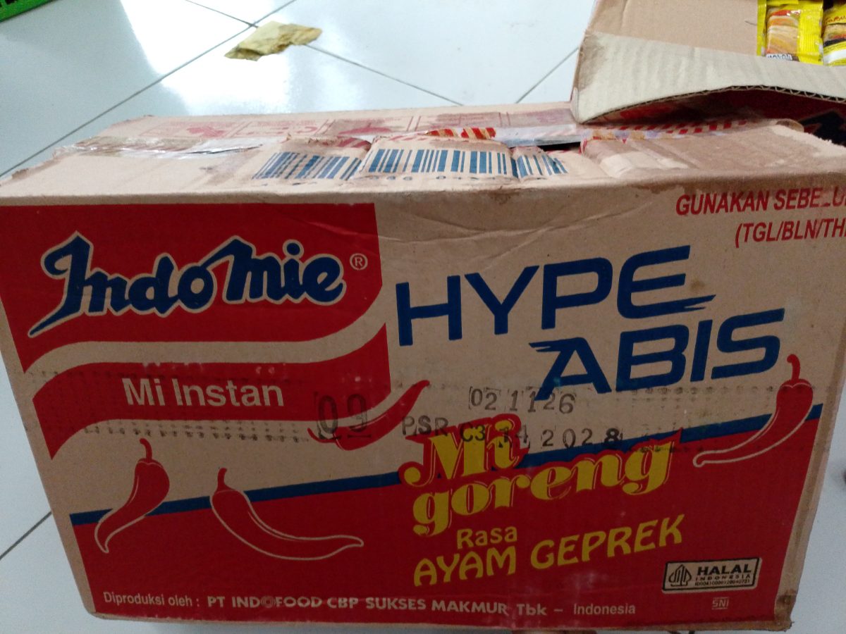 Mie Indomie Ayam Geprek 1 dus*40