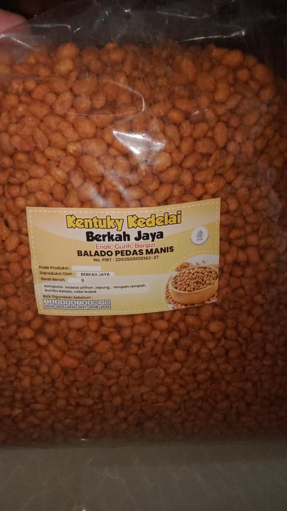 kedelai kentaky balado pedas manis 1bal 6kg