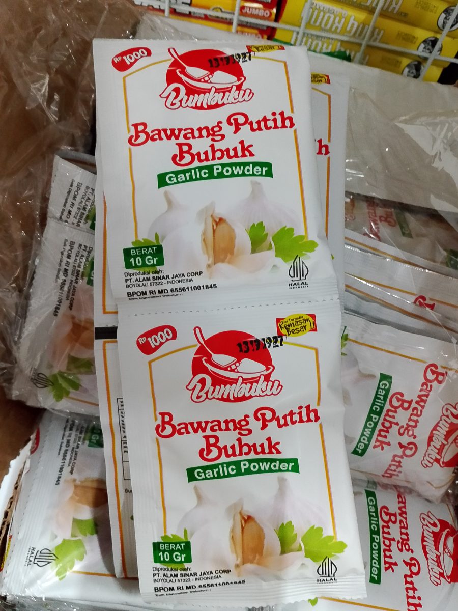 Bumbuku bawang putih 1 renteng isi 12
