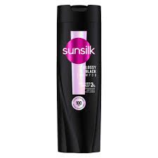 sunsilk shampoo glossy black 160ml