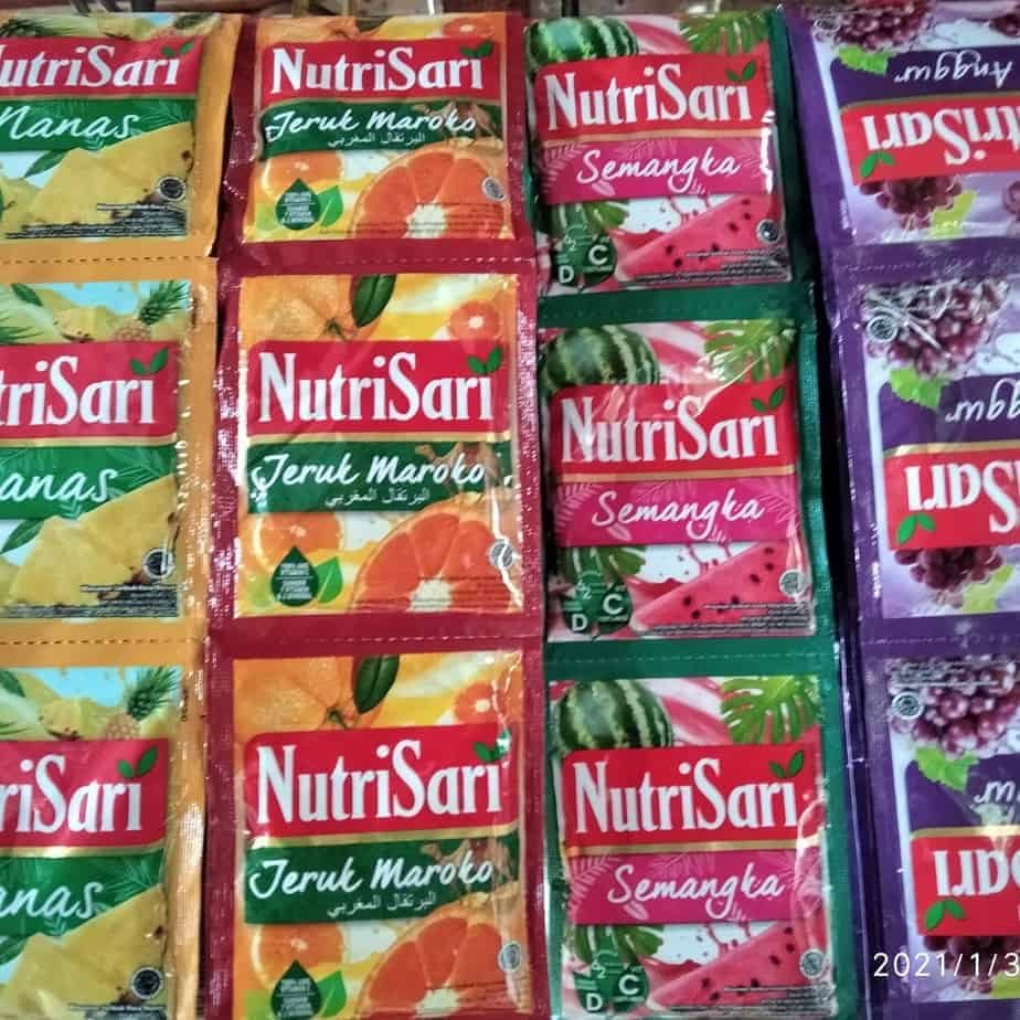 Nutrisari all variant renceng isi 10 sachet